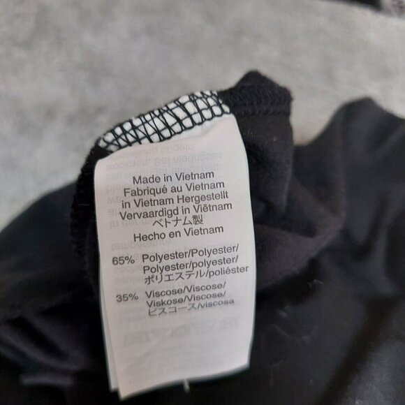 J. CREW Womens Long-Sleeve Athleisure Tie-Back Tee in Black Size Size  Small - Picture 6 of 10